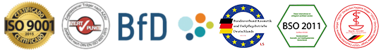 ISO 9001, BfD, BSO 2011 und weitere Zertifizierungen